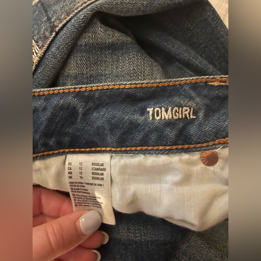 American Eagle Tomgirl Ripped jeans